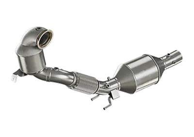 Aulitzky Exhaust Downpipe VAG 2.0 T(F)SI EA888 Gen.4 FWD OPF | ECE 3" (76mm) mit Sport-Kat | Golf 8 GTI/ CS | Octavia NX RS | Formentor