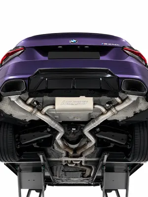 Aulitzky Exhaust ECE Endschalldämpfer mit Klappensteuerung für BMW M240i xDrive OPF (G42) B58
