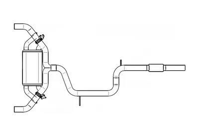Aulitzky Exhaust ECE Klappenabgasanlage 3" ab Kat für VW Golf 8 GTI/CS/ED45 2.0 TSI EA888 Gen.4