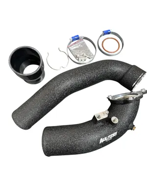 Aulitzky Tuning Charge Pipe Aluminium schwarz für BMW M140i/M240i/340i/440i/540i/640i/740i/M40i (F-Serie) B58.1