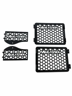Aulitzky Tuning Radhausgitter mit Bremsen Belüftungsgitter Set für BMW M2/M3/M4 inkl. Competition/CS/CSL (G80/G81/G82/G83/G87) S58