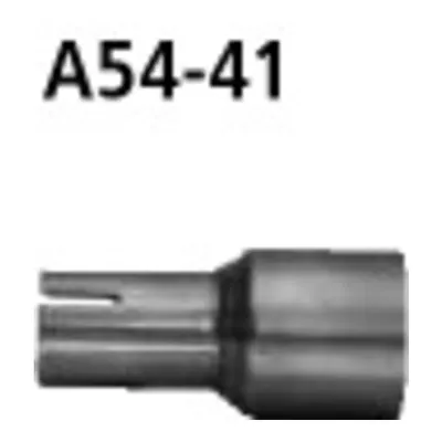 BASTUCK Adapter auf Serienanlage auf Ø 41.0 mm für Volkswagen Polo 6R / Ibiza 6J (A54-41)
