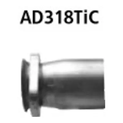 BASTUCK Frontadapter 2-Loch, Adapter Komplettanlage auf Kat für BMW 3er E36 Compact 316i 1.9l / 318ti Compact (AD318TIC)