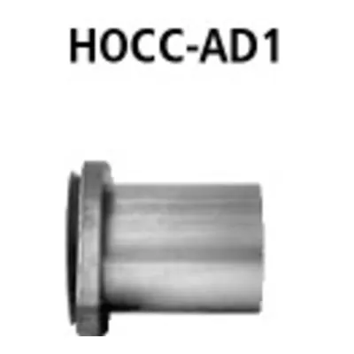 BASTUCK Adapter Endschalldämpfer auf Serienanlage Civic Typ R / EV1 für Honda Civic Typ R Bj. 2001 bis 2006 (HOCC-AD1)