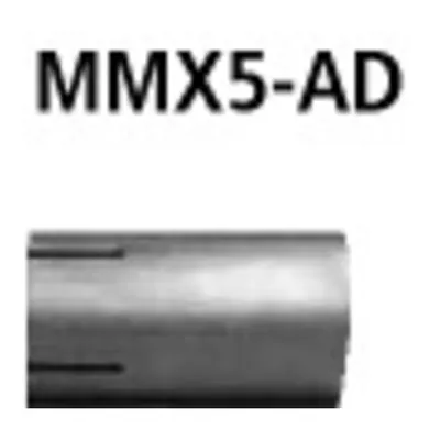 BASTUCK Adapter Komplettanlage auf Serienanlage (wird nur bei 81 KW-Modellen benötigt!) Mazda MX5 (NB) für Mazda MX5 Typ NB (Bj. 1998-2005) (MMX5-AD)
