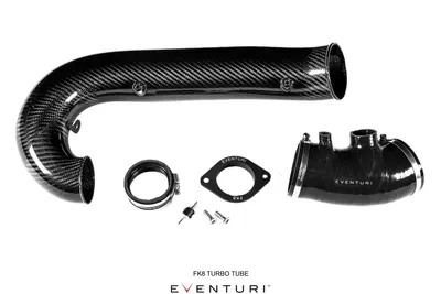 Eventuri Charge Pipe/ Inlet Carbon für V1/V2 Intake für Honda Civic Gen.10 Type-R (FK8) 320PS