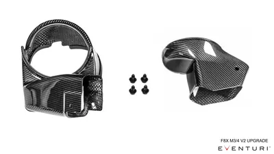 Eventuri Upgrade-Kit Carbon auf V2 Ansaugsystem für BMW M3/M4 inkl. Competition/CS/GTS (F80/F82/F83) S55