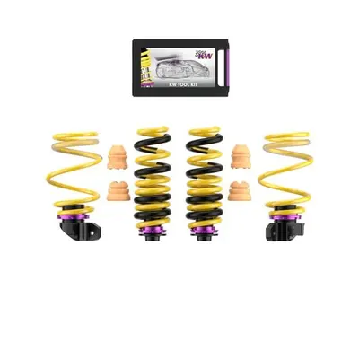 KW Gewindefedern | Höhenverstellbarer Federnsatz | 253200EB für BMW M2/M3/M4 (G80/G82/G87) inkl. Competiton
