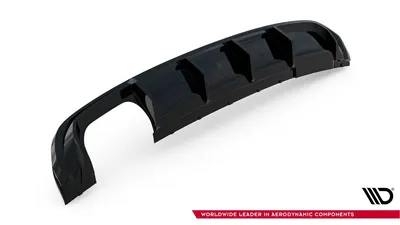Maxton Design Bodykit-Set für Audi A3 S line Sportback 8V – Schwarz glänzend / für Doppel-Endrohr auf einer Seite