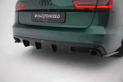 Maxton Design Bodykit-Set für Audi A6 S line Avant C7 – Schwarz glänzend
