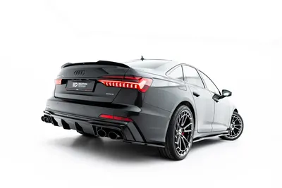 Maxton Design Bodykit-Set für Audi A6 S line / S6 C8 / C8 Facelift – Schwarz glänzend