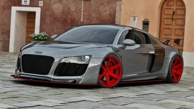 Maxton Design Bodykit-Set für Audi R8 Mk1 – GFK, unlackiert