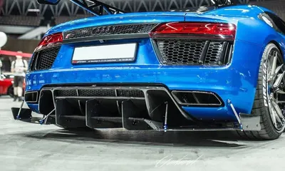 Maxton Design Bodykit-Set für Audi R8 Mk2 – Schwarz matt