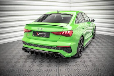 Maxton Design Bodykit-Set für Audi RS3 8Y – Schwarz glänzend
