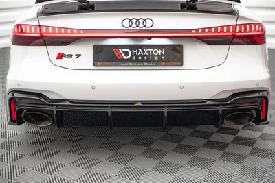 Maxton Design Bodykit-Set für Audi RS7 C8 – Schwarz glänzend