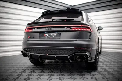 Maxton Design Bodykit-Set für Audi RSQ8 Mk1 – Schwarz glänzend