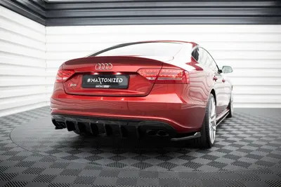 Maxton Design Bodykit-Set für Audi S5 Sportback 8T – Schwarz glänzend