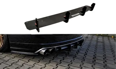 Maxton Design Bodykit-Set für Audi S8 Limousine D4 Facelift – Schwarz glänzend/matt