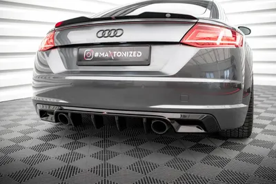 Maxton Design Bodykit-Set für Audi TT S line 8S – Schwarz glänzend