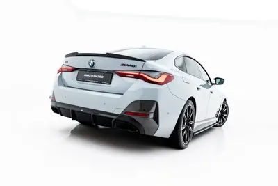 Maxton Design Bodykit-Set für BMW M440i Gran Coupé G26 – Schwarz glänzend