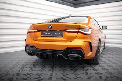 Maxton Design Bodykit-Set für BMW M440i / M440d G22 / G23 / G22 Facelift / G23 Facelift – Schwarz glänzend
