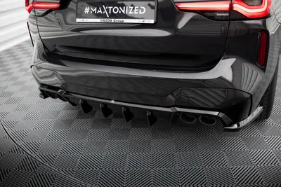 Maxton Design Bodykit-Set für BMW X3 M F97 / F97 Facelift – Schwarz glänzend