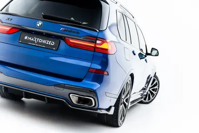 Maxton Design Bodykit-Set für BMW X7 M-Paket G07 / G07 Facelift (Version With Towbar) – Sichtcarbon (Prepreg)