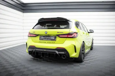 Maxton Design Bodykit-Set V.1 für BMW 1er F40 M-Paket/ M135i – Schwarz glänzend