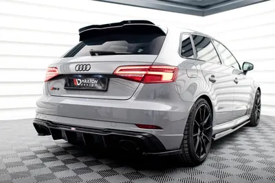 Maxton Design Bodykit-Set V.2 für Audi RS3 8V Sportback Facelift – Schwarz glänzend