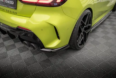Maxton Design Bodykit-Set V.2 für BMW 1er M-Paket / M135i / 128ti F40 – Schwarz glänzend