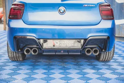 Maxton Design Bodykit-Set V.2 für BMW M135i F20 – Schwarz glänzend