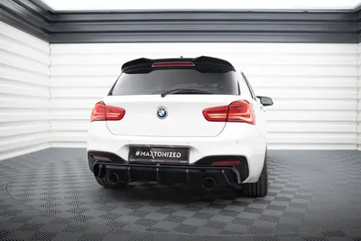 Maxton Design Bodykit-Set V.2 für BMW M140i F20 Facelift – Schwarz glänzend