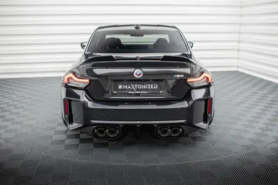 Maxton Design Bodykit-Set V.2 für BMW M2 G87 – Schwarz glänzend
