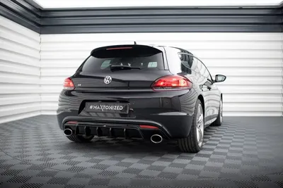 Maxton Design Bodykit-Set V.2 für VW Scirocco R Mk3 – Schwarz glänzend