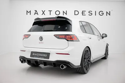 Maxton Design Bodykit-Set V.3 für VW Golf 8 GTI – Schwarz glänzend