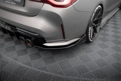 Maxton Design Bodykit-Set V.5 für BMW M4 G82 / G82 Facelift – Schwarz glänzend