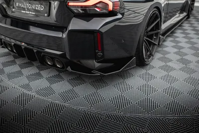 Maxton Design Bodykit-Set V.6 für BMW M2 G87 – Schwarz glänzend