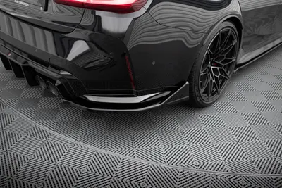 Maxton Design Bodykit-Set V.6 für BMW M3 Limousine / Touring G80 / G81 – Schwarz glänzend