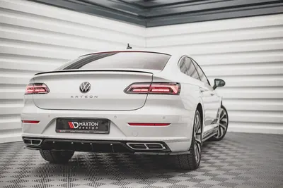 Maxton Design Bodykit-Set für VW Arteon R-Line Limousine / Shooting Brake Mk1 Facelift – Schwarz glänzend