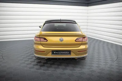 Maxton Design Bodykit-Set für VW Arteon R-Line – Schwarz glänzend