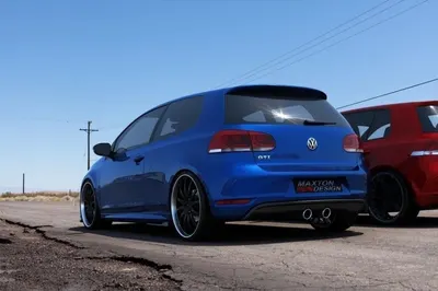 Maxton Design Bodykit-Set für VW Golf 5 R32 LOOK Volkswagen Golf Mk6 GTI – Strukturiert