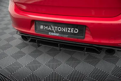 Maxton Design Bodykit-Set für VW Golf 7 GTI Clubsport – Schwarz matt