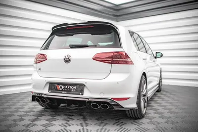 Maxton Design Bodykit-Set für VW Golf 7 R – Schwarz glänzend