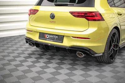 Maxton Design Bodykit-Set für VW Golf 8 GTI Clubsport / VW Golf 8 GTI Clubsport Facelift – Schwarz glänzend