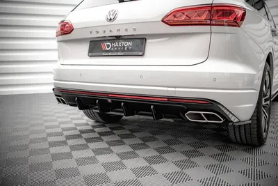 Maxton Design Bodykit-Set für VW Touareg R-line Mk3 – Schwarz glänzend