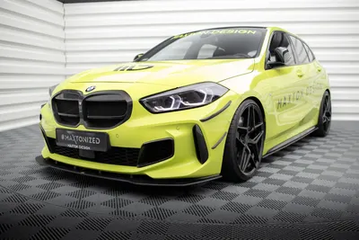 Maxton Design Canards für BMW 1er M-Paket / M135i / 128ti F40 – Schwarz matt