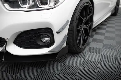 Maxton Design Canards für BMW 1er M-Paket / M140i F20 Facelift – Schwarz matt