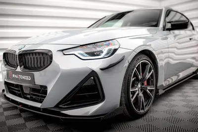 Maxton Design Canards für BMW 2er Coupé M-Paket / M240i G42 – Schwarz matt