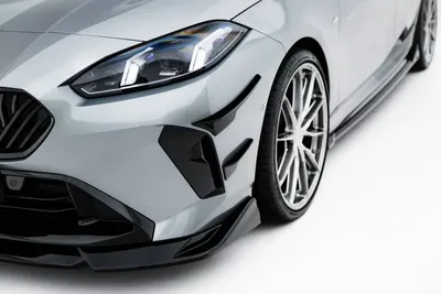 Maxton Design Canards für BMW M135i F70 – Schwarz matt