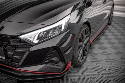 Maxton Design Canards für Hyundai i20 N Mk3 – Schwarz glänzend